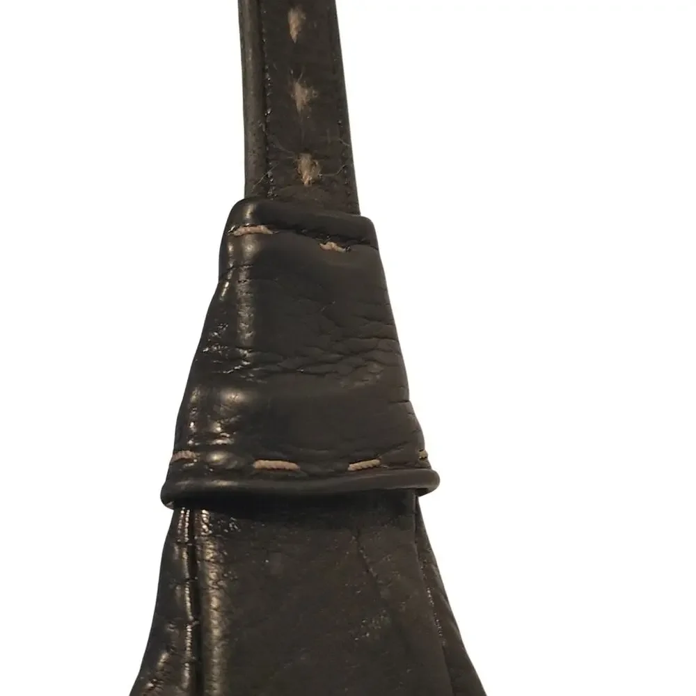 Vintage Fossil Pebbled Leather Hobo